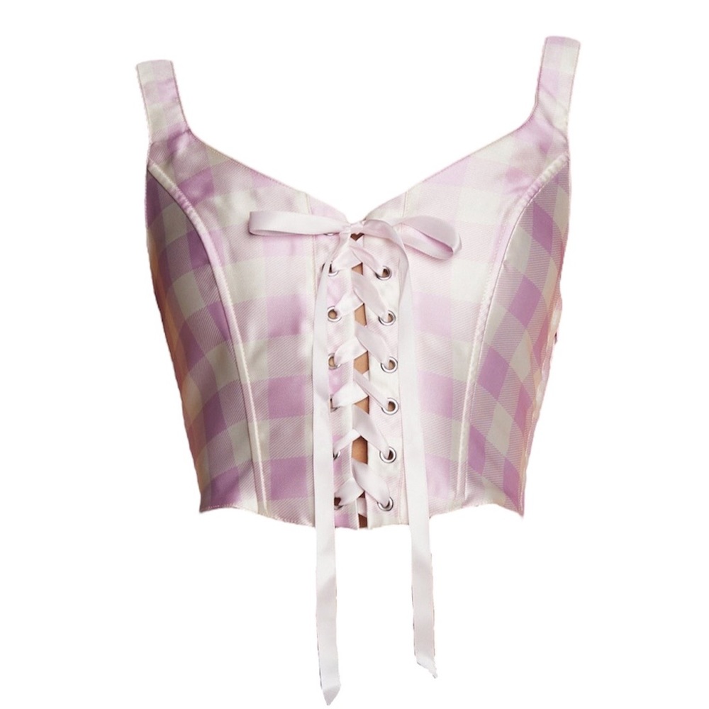Sugar Thrillz by Dolls Kill S’more Sweetness Gingham Top